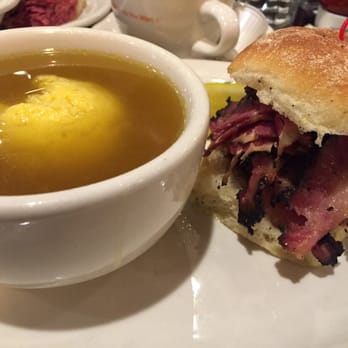 Junior's Restaurant - Pastrami and matzoball soup - Bakeries Near Me - Brooklyn, New York