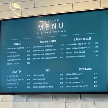 YI CHA - Tea and Coffee - Coffee & Tea Near Me - Spring, Texas
