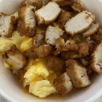 Chick-fil-A - Hash Brown Scramble Bowl with Spicy Chicken - Fast Food Near Me - Round Rock, Texas