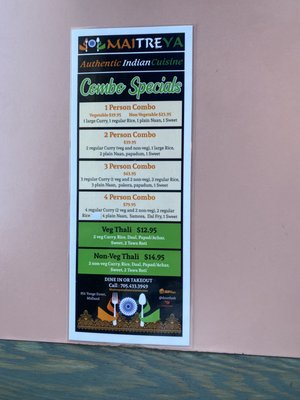 Menu photo 2 Maitreya Indian Authentic Cuisine Midland, ON Menu photo 2 Maitreya Indian Authentic Cuisine Midland, ON