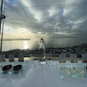 Space Needle - The wine and views from our little private table - Landmarks & Historical Buildings Near Me - Seattle, Washington Space Needle - The wine and views from our little private table - Landmarks & Historical Buildings Near Me - Seattle, Washington