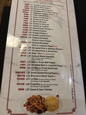 Menu photo 2 Szechuan Opera Rochester, NY Menu photo 2 Szechuan Opera Rochester, NY