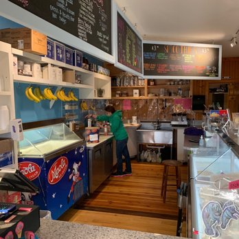 Happy Belly Ice Cream - a woman in a green shirt - Ice Cream & Frozen Yogurt Near Me - Hatteras, North Carolina Happy Belly Ice Cream - a woman in a green shirt - Ice Cream & Frozen Yogurt Near Me - Hatteras, North Carolina