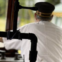 Seashore Trolley Museum - Conductor
