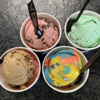 Moomers - Cherries Moobilee, Mint Chocolate Chip, Chocolate Chocolate Chip, Super Moo - Ice Cream & Frozen Yogurt Near Me - Traverse City, Michigan
