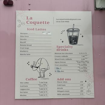 La Coquette - Coffee & Tea Near Me - Saint Francis, Wisconsin La Coquette - Coffee & Tea Near Me - Saint Francis, Wisconsin
