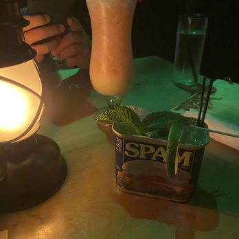 The Fallen Trident - Navy grog (spam can) - Tiki Bars Near Me - Santa Clarita, California The Fallen Trident - Navy grog (spam can) - Tiki Bars Near Me - Santa Clarita, California