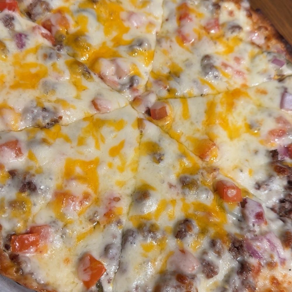 Chuck's Restaurant - Cheeseburger pizza - Pizza Near Me - Des Moines, Iowa Chuck's Restaurant - Cheeseburger pizza - Pizza Near Me - Des Moines, Iowa