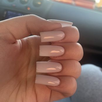 Mesa Nails & Spa - white acrylic $60 - Nail Salons Near Me - San Antonio, Texas