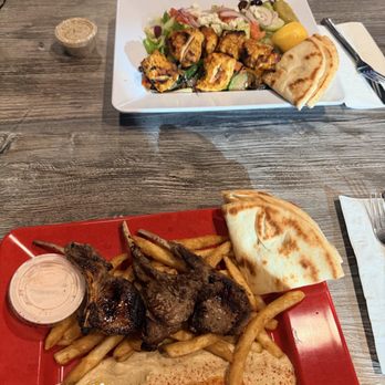 Pita Kitchen - Surprise - Lamb Chops Plate Medium French Fries Hummus with Two Pitas Chicken Kabob Skewer Side Vegetable Medley - Mediterranean Near Me - Surprise, Arizona Pita Kitchen - Surprise - Lamb Chops Plate Medium French Fries Hummus with Two Pitas Chicken Kabob Skewer Side Vegetable Medley - Mediterranean Near Me - Surprise, Arizona