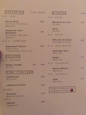 Menu photo 4 Occhiali Madrid, M