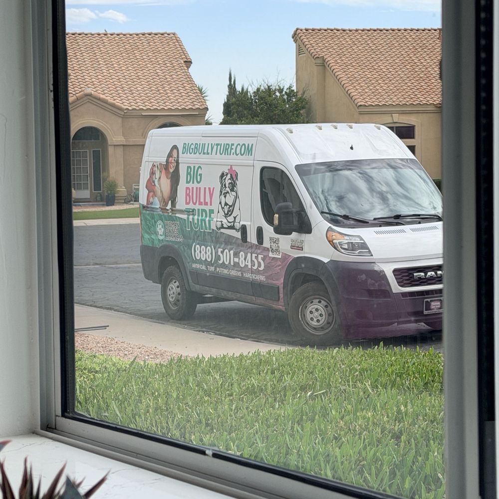 Big Bully Turf - Cute service, Van!! - Artificial Turf Near Me - Scottsdale, Arizona