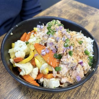 Adoboink - Chicken sisig Bowl - Filipino Near Me - Roseville, California