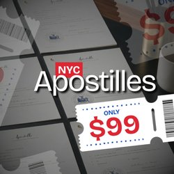 ApostilleInt - PROMO - APOSTILLE FOR NYC DOCUMENTS STARTING AT $99.
Apostilla para documentos de NYC desde $99