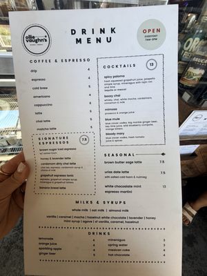 Menu photo 7 Ollie Vaughn's Phoenix, AZ