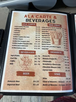 Menu photo 5 Texas Cajun Cafe Big Spring, TX