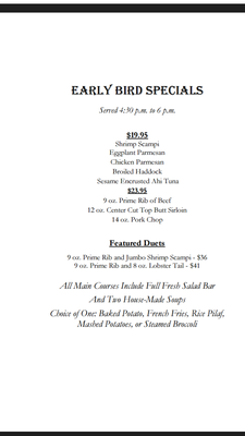 Menu photo 3 George's Restaurant Lake George, NY