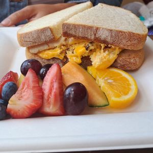 Photo of Jennings House Eatery - San Diego, CA, United States. Breakfeast Club Sandwich
