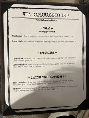 Menu photo 4 Via Caravaggio 147 Paso Robles, CA Menu photo 4 Via Caravaggio 147 Paso Robles, CA