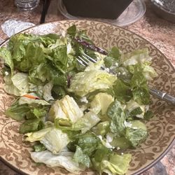 Shish Kebab Grill - Greek Salad?!??? - Iceberg lettuce and carrots and olive oil!   Greek Salad Greek Salad