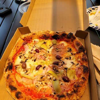 Tutti Da Gio - Capricciosa pizza artichoke and prosciutto - Sicilian Near Me - Hermitage, Tennessee