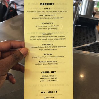 Puerto 27 Peruvian Kitchen & Pisco Bar - Dessert menu - Peruvian Near Me - Pacifica, California