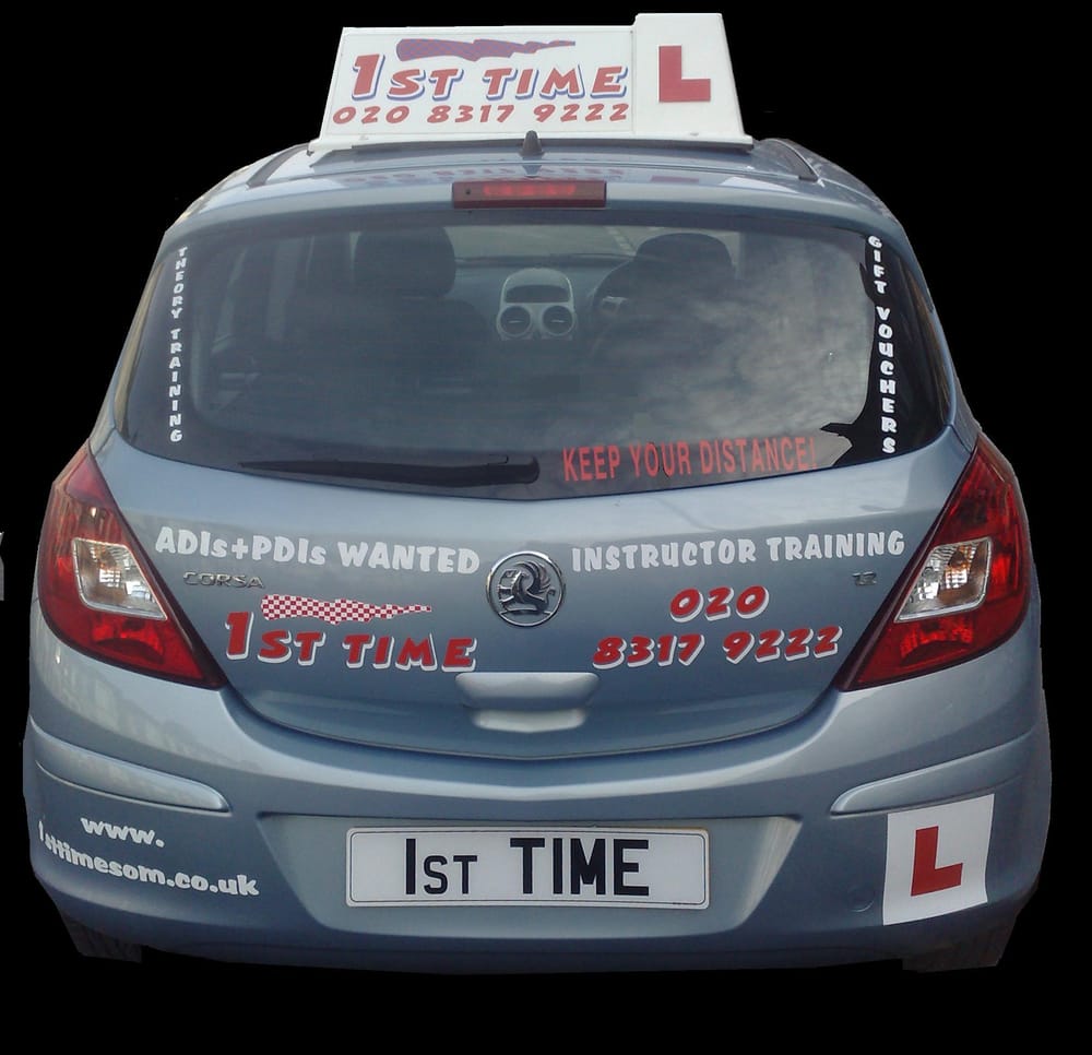 1ST TIME SCHOOL OF MOTORING Updated September 2024 264a Plumstead