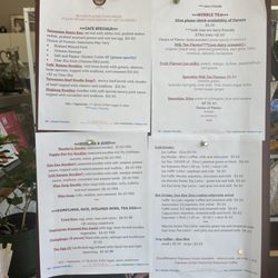 Concord Avenue Cafe - Menu!