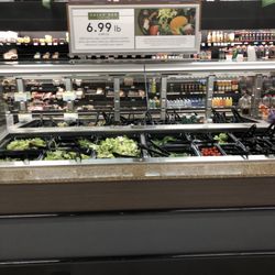 The salad bar...