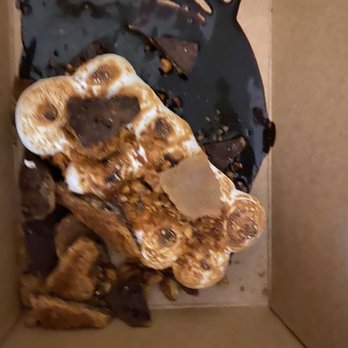 Lockbox - Dark chocolate torte w toasted marshmallow and graham crumbs. Decadent dessert. - Southern Near Me - Lexington, Kentucky Lockbox - Dark chocolate torte w toasted marshmallow and graham crumbs. Decadent dessert. - Southern Near Me - Lexington, Kentucky