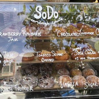 SoDo Donuts - Donuts for sale at the SoDo Donuts pop-up at Flowerland in Albany. - Donuts Near Me - Berkeley, California