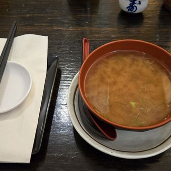 Akari Sushi - Miso soup - Sushi Bars Near Me - La Jolla, California