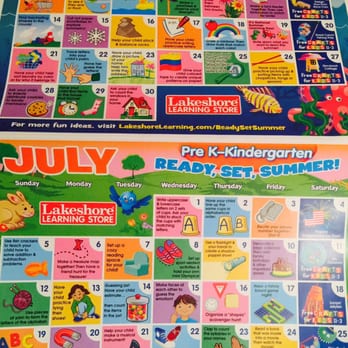 Lakeshore Learning Store - Summer activity ideas/calendar. - Arts & Crafts Near Me - Albuquerque, New Mexico