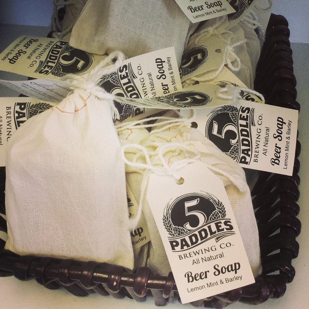 5 Paddles Brewery - Lemon Mint and Barley Soap - Breweries Near Me - Whitby, Ontario 5 Paddles Brewery - Lemon Mint and Barley Soap - Breweries Near Me - Whitby, Ontario