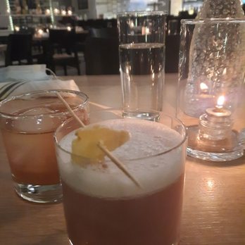 The Bindery - Pomegranate Fizz and Beer+Bourbon - New American Near Me - Denver, Colorado The Bindery - Pomegranate Fizz and Beer+Bourbon - New American Near Me - Denver, Colorado