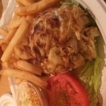 Koco's Pub - 11 oz Crab cake platter - Pubs Near Me - Baltimore, Maryland Koco's Pub - 11 oz Crab cake platter - Pubs Near Me - Baltimore, Maryland