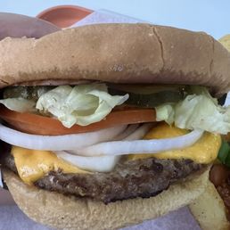 Single burger