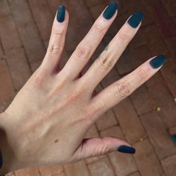 Van Nails - matte black (dipped) nails - Nail Salons Near Me - Issaquah, Washington Van Nails - matte black (dipped) nails - Nail Salons Near Me - Issaquah, Washington