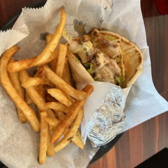 Fire and Food - Fire & food chicken wrap - Greek Near Me - Milton, Florida