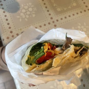 Bagel City Cafe - Breakfast burrito with veggies - Coffee & Tea Near Me - Huntington Beach, California