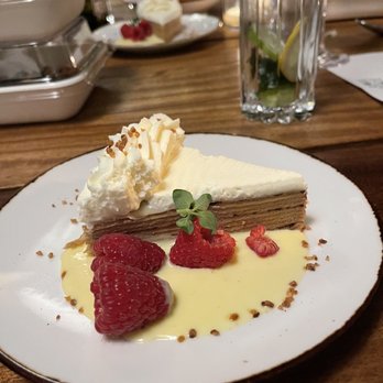 Wit & Wisdom Sonoma - Tiramisu crepe cake - New American Near Me - Sonoma, California Wit & Wisdom Sonoma - Tiramisu crepe cake - New American Near Me - Sonoma, California