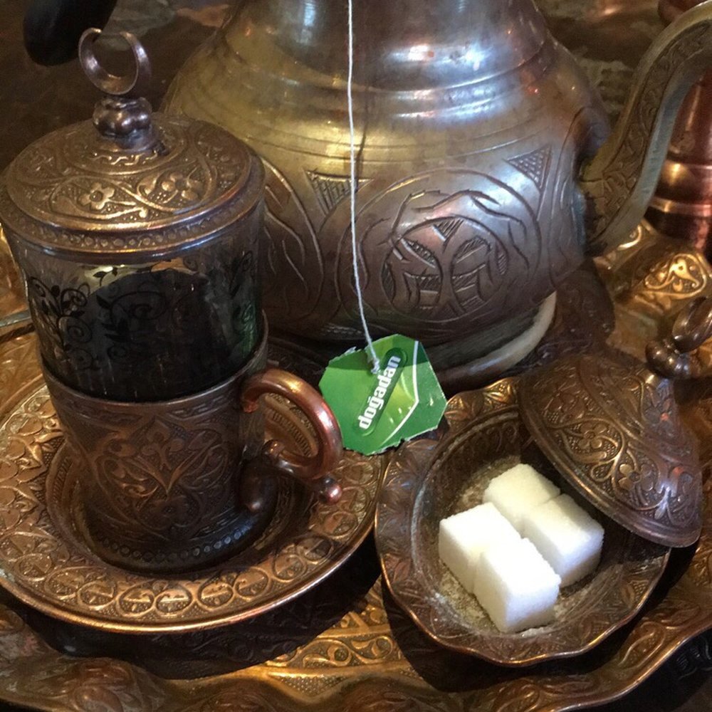 Sheesh Restaurant - Apple tea is served impeccably! So adorable and SO worth $2.99! - Turkish Near Me - Saint Louis, Missouri Sheesh Restaurant - Apple tea is served impeccably! So adorable and SO worth $2.99! - Turkish Near Me - Saint Louis, Missouri
