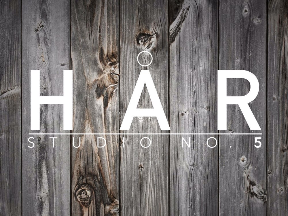 Hår Studio No 5 Logo