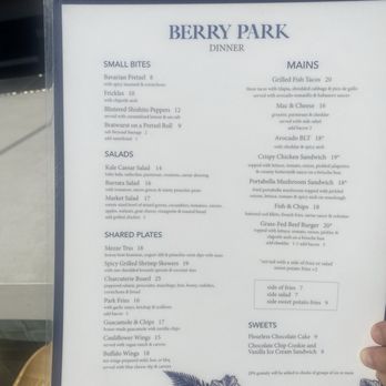 Berry Park - Food Menu - New American Near Me - Brooklyn, New York