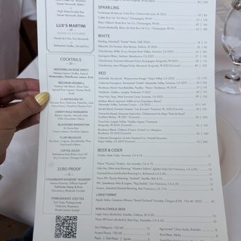 Miller & Lux - Menu - American Near Me - San Francisco, California Miller & Lux - Menu - American Near Me - San Francisco, California