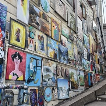 Bisbee Badassery - Alley of art - Salad Near Me - Bisbee, Arizona