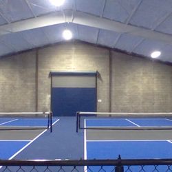 Savannah Pickleball Academy - Our 2 indoor back courts offer some privacy for our beginner classes or for your private event!