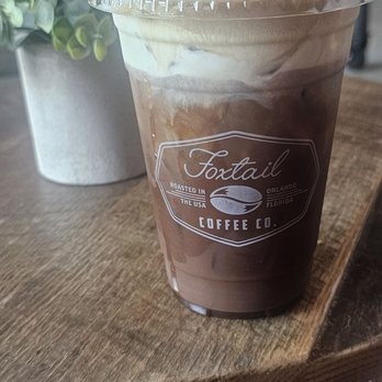 Foxtail Coffee - Telecom Village - mocha cold brew with banana cold foam - Coffee & Tea Near Me - Temple Terrace, Florida Foxtail Coffee - Telecom Village - mocha cold brew with banana cold foam - Coffee & Tea Near Me - Temple Terrace, Florida