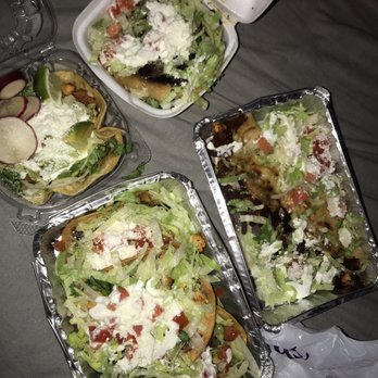 El Patio Mexicano - Steak sope, chicken taco (the greasiest), chicken quesadilla, chicken/steak tostadas - Mexican Near Me - New York, New York El Patio Mexicano - Steak sope, chicken taco (the greasiest), chicken quesadilla, chicken/steak tostadas - Mexican Near Me - New York, New York