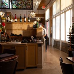 Trattoria La Vigna - Inside the restaurant has a nice vibe